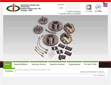 Tablet Screenshot of imporiente.cl